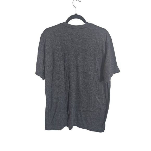 JUST MARRIED SET of TEE'S Mens XL and Women's Vneck Tee XL Grey White Canvas Bel - Picture 4 of 9